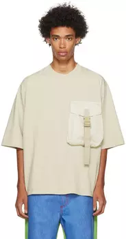 1 Бежевая футболка Moncler JW Anderson Moncler Genius