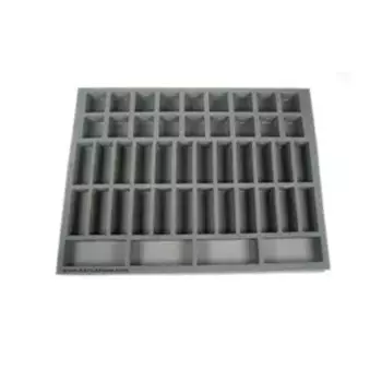 1-дюймовый поднос для войск Games Workshop — люди-ящеры/короли гробниц/графы вампиров/лесные эльфы, Battle Foam - Games Workshop - Warhammer Fantasy - Lizardmen