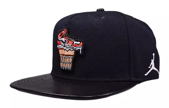 1 кепка Snapback с упаковкой мороженого Jordan, черный