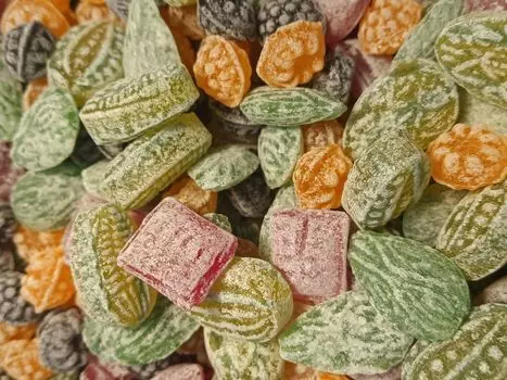 1 кг специальной фруктовой смеси конфет «Бремер» из ярмарочных сладостей Pin24Shop