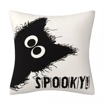 1 компл. наволочка на Хэллоуин со скрытой молнией Grusze Pattern наволочка для домашнего фестиваля украшения-C Stuttg