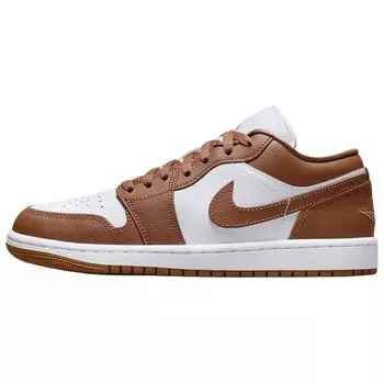 1 Low Archaeo Brown White Women's, кроссовки женские Jordan
