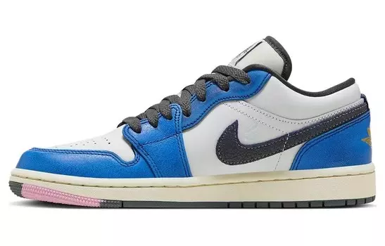 1 Low SE Flight Vintage Women's, кроссовки женские Jordan, синий/белый/черный