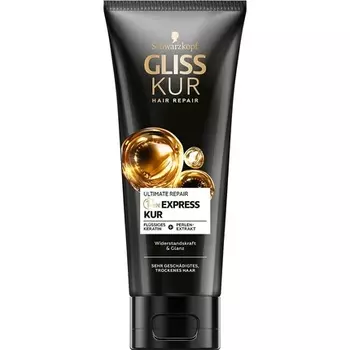 1-минутное экспресс-средство для восстановления волос, 200 мл, Gliss Kur