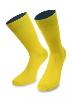 1 пара двухцветных носков normani, цвет Gelb Marine