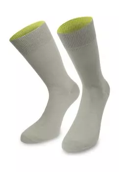 1 пара двухцветных носков normani, серебро