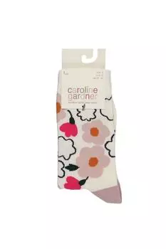1 пара носков из бамбукового хлопка Caroline Gardner, мультиколор