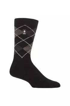 1 пара носков в полоску, аргайл и с рисунком 1.0 TOG Ultralite SOCKSHOP Heat Holders, серебро