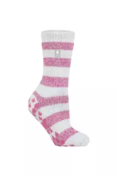 1 пара однотонных носков-тапочек с рисунком 2.3 TOG SOCKSHOP Heat Holders, серый