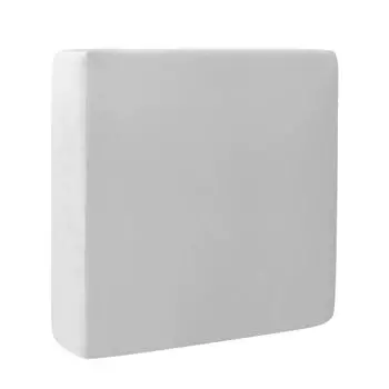 1 шт., эластичные чехлы для диванных подушек, мягкая бархатная диванная подушка, защита для мебели для сиденья дивана, светло-серый ele eleoption