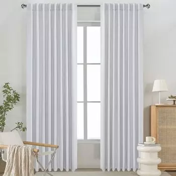 1 шт., плотные шторы, утепленные шторы для спальни и гостиной, 132 х 244 см, розовый lapamax