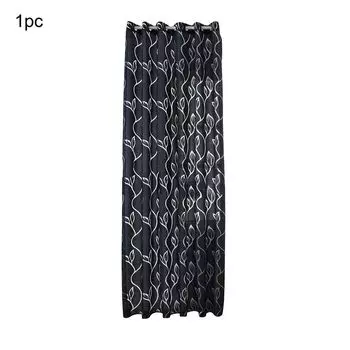 1 шт. Seestrise полоски оконные занавески для дома, балкона, гостиной, спальни, украшения Stuttg, черный