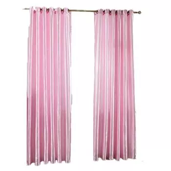 1 шт., сквозное окно, сплошная панель, драпировка, дверь, затемненная занавеска для комнаты, серая Stuttg, розовый