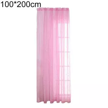 1 шт. ветрозащитные уличные шторы с люверсами вверху (ВД: 4 см) + внизу (ВД: 4 см), водонепроницаемые, непрозрачные, защита от солнца, защита от ультрафиолета, патио, веранда, занавеска для беседки, 275 x 132 см Stuttg, розовый