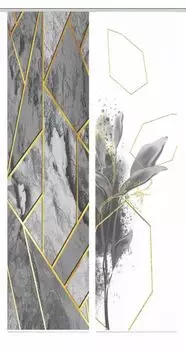 1 шт. занавеска простой цветной градиент с полым звездным узором двухслойная плотная занавеска для спальни, гостиной, изоляционная занавеска (100 x 130 см) HOME in green, серый