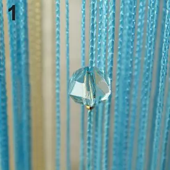 1x2 м бусины для штор, доска, декор для окон, сделай сам, кисточки, перегородка, драпировка, трава, зеленая Stuttg, темно-синий