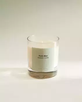 (200 г) ароматическая свеча «Поэтический разум» Zara Home, розовый