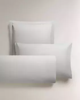 (200 нитей) наволочка из хлопкового перкаля Zara Home, серый