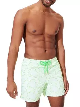 2017 Tortues Hypnotiques Плавки с вышивкой Vilebrequin