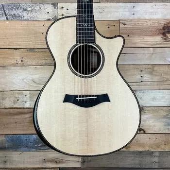 2021 Taylor 912ce V-Class Grand Concert Электро-акустическая гитара Натуральный 912ce with V-Class Bracing