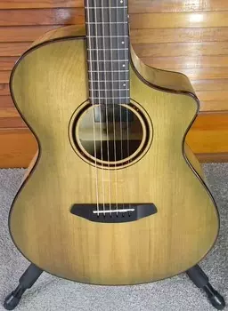 2022 Breedlove Persuit Exotic Concert S Sweetgrass CE Myrtlewood Bundle New W / Deluxe Gig Bag!