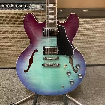 2022 Epiphone ES-335 фигурный черничный взрыв 2022 ES-335 Figured Blueberry Burst