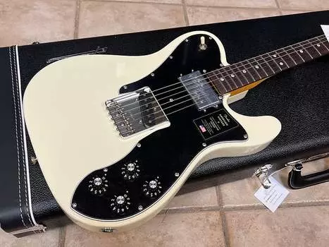 2022 Fender Limited Edition American Vintage II 1977 Telecaster Custom Olympic White