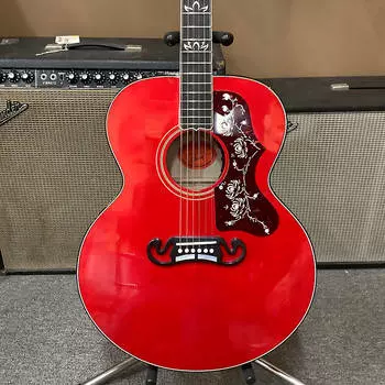 2022 Gibson "Orianthi" SJ-200 Cherry с подписью 2022 "Orianthi" SJ-200 Cherry w/ Signature
