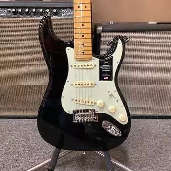 2023 Fender American Pro II Stratocaster Black M/N 2023 American Pro II Stratocaster Black M/N