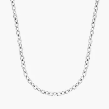 20-дюймовая кабельная цепь цвета платины (1,5 мм) Blue Nile