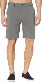 20-дюймовые шорты для плавания, эластичные в четырех направлениях Hurley, цвет Black Heather