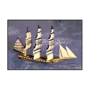 20-пушечный корвет, Micronauts - Napoleonic Era Sailing Ships - Full Sail Sets (1:1200)