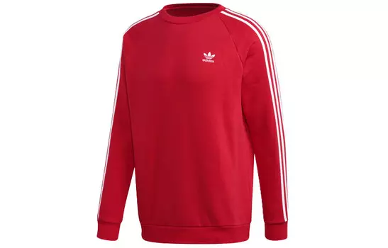 20SS 3ST CREW Толстовка мужская красная Adidas Originals, красный