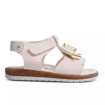 210113 Белые сандалии для девочек Comfort Ayakmod