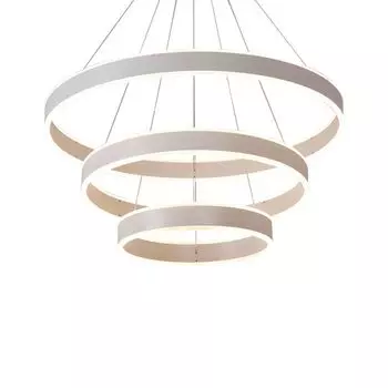 2137Wh-3WJ Подвесной светильник, белая рамка, нейтральный белый цвет, регулируемая по высоте, роскошный дизайн A+ Eurotondisplay