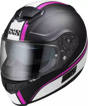 215 2.1 Шлем IXS, черный/белый/розовый