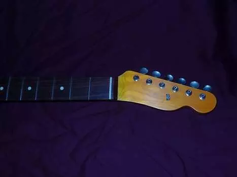 21 лад, ручная обработка, Relic Aged, C-образный Telecaster Allparts, Fender, лицензированный кленовый гриф из розового дерева. Telecaster Neck