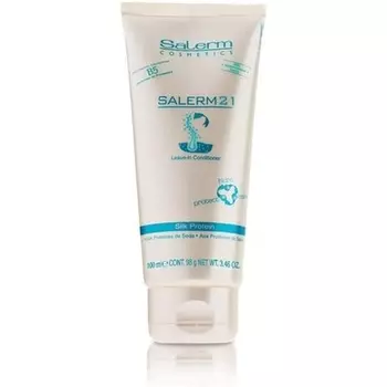 21 Несмываемый кондиционер с протеинами шелка, 100 мл, Salerm Cosmetics