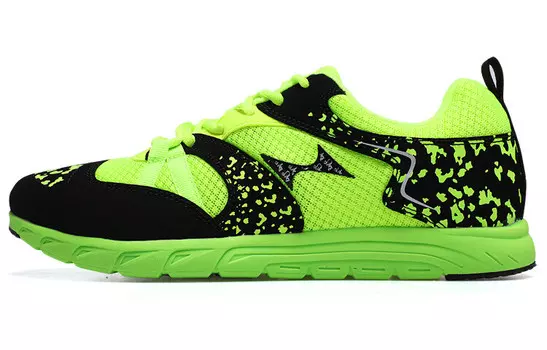 2288 Кроссовки унисекс с низким верхом, зеленый/черный Health