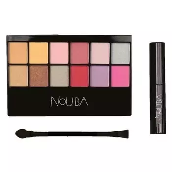 237 Маленький прямоугольный косметичка с зеркалом Nouba