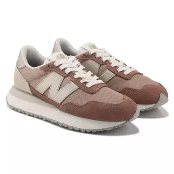 237 ретро кроссовки New Balance, copper/silver