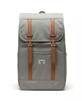 23 л зеленый экологичный мужской рюкзак с чехлом для ноутбука Herschel, светло-зеленый