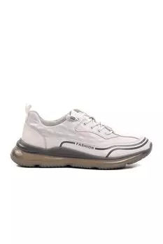 23K504-2 Белые мужские кроссовки на шнуровке Guja