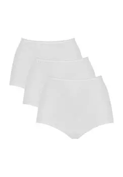 24/7 трусы макси из микрофибры для женщин, набор из 3 шт sloggi