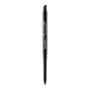 24 ч pro liner автоматический карандаш для глаз Gosh, цвет 002 carbon black, 0,35 гр