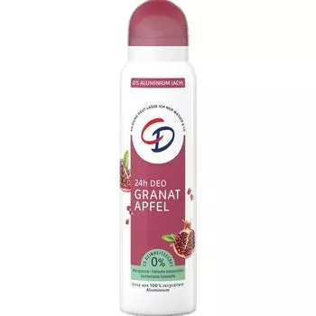 24-часовой дезодорант-спрей гранат CD, 150 ml