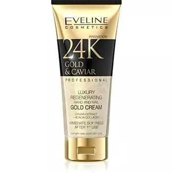 24-каратное золото Caviar Luxus Gold Крем для рук 100 мл, Eveline Cosmetics