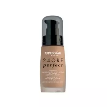 24 Ore Perfect Long Lasting Foundation Anti-Shine No. 02 True Beige SPF 10 Deborah