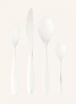 24 штуки набор столовых приборов мами Alessi, серебряный