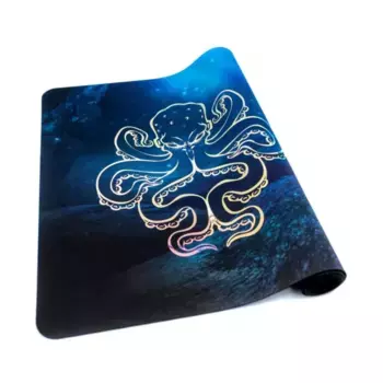 24 x 14 дюймов — блестящий осьминог с голографической отделкой, Premium Playmats - 24 x 14 Inches (Lukas Schmidt)